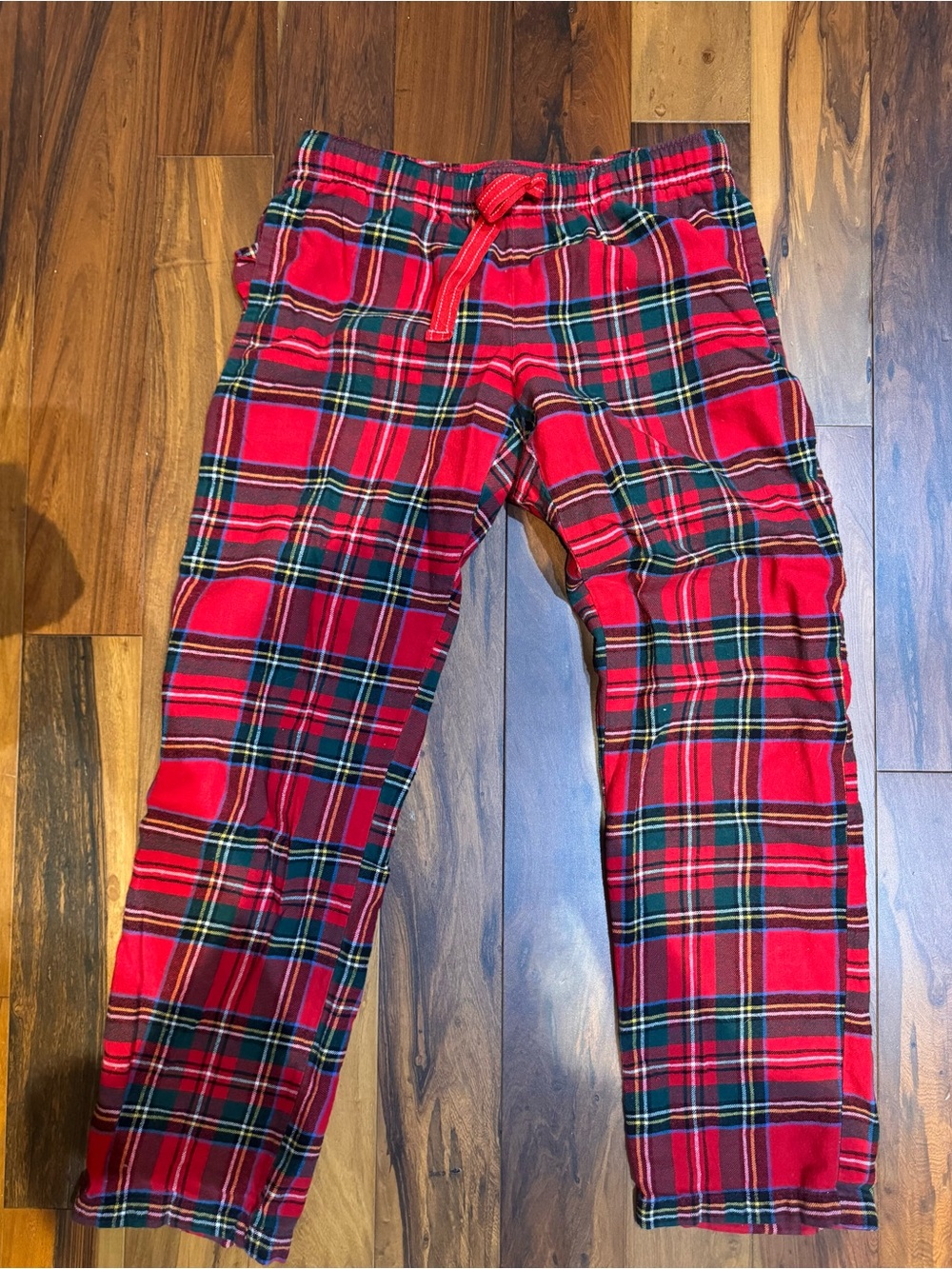 Old Navy Red Plaid Pajama Bottoms